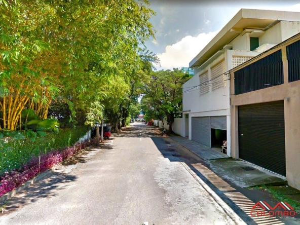 gower street road frontage facing  perches residential land property best sri lanka sl colombo realtors lk